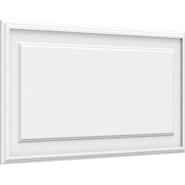 Ekena Millwork Legacy Raised Panel Decorative Wall Panel, 36"W x 18"H x 5/8"P WALP36X18X062LEG